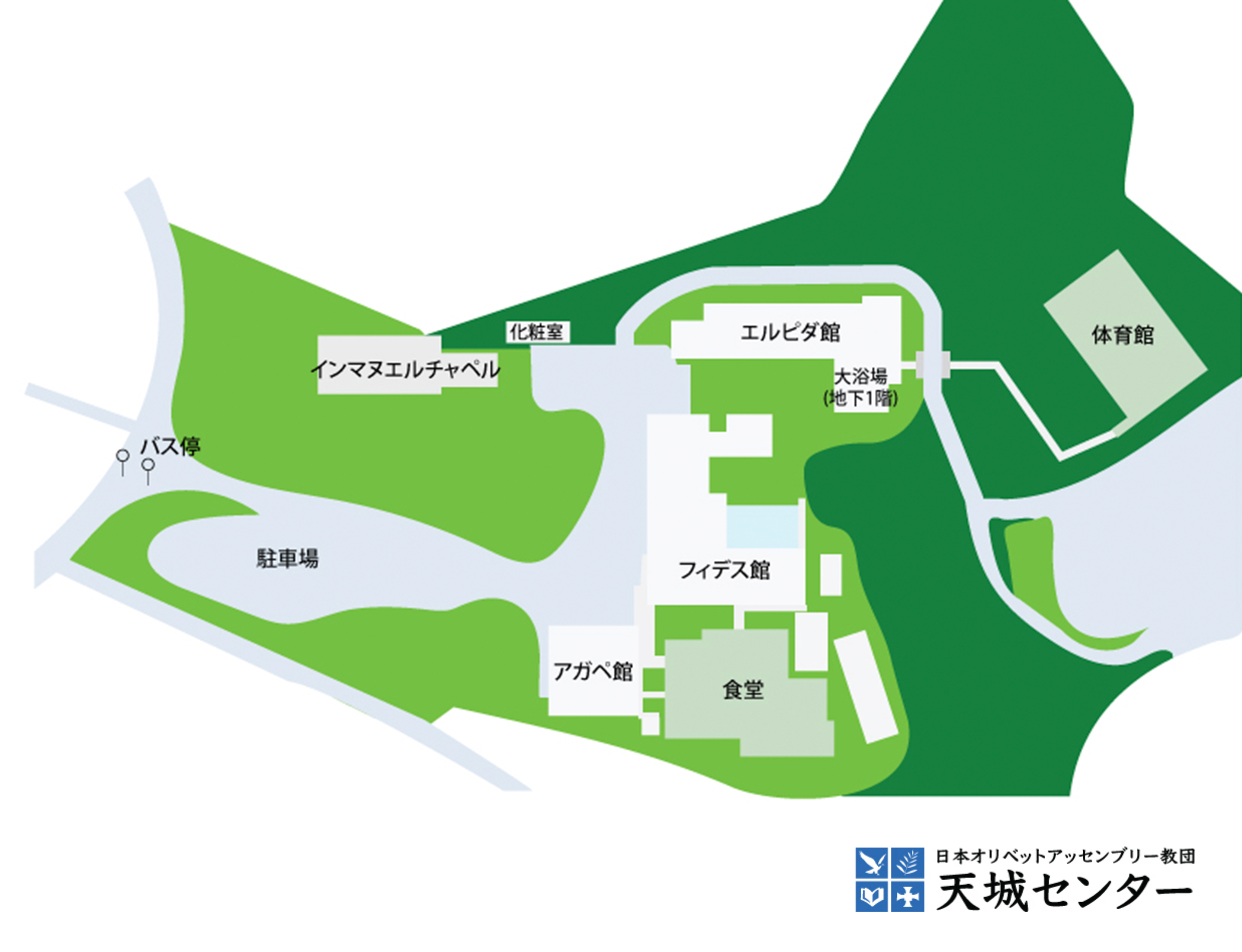 Amagi Center Map